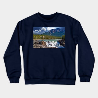 Canada. Jasper National Park. Athabasca Falls. Crewneck Sweatshirt